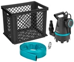 GARDENA Hochwasser-Set &raquo;Basic&laquo;, F&ouml;rdermenge: 10.500 l/h, 400 W - grau