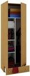 VCM Putzschrank &raquo;Vandol II&laquo;, BxHxL: 39 x 198 x 70 cm, Holzwerkstoff - braun