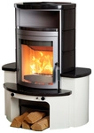 HARK Kaminofen &raquo;Avenso GT ECOplus&laquo;, schwarz, Stahl/Keramik, 6 kW, Dauerbrand