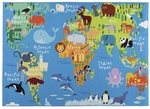 obsession Home Fashion Kinder-Teppich &raquo;Torino Kids&laquo;, Polyester, mehrfarbig - bunt