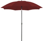 DOPPLER Sonnenschirm &raquo;ACTIVE GREEN EDITION&laquo;, ⌀: 210 cm, bordeauxrot