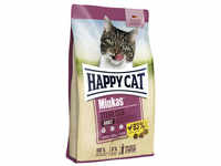 HAPPY CAT Katzentrockenfutter »Minkas«, 4 Stück, je 1,5 kg, Geflügel