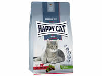 HAPPY CAT Katzentrockenfutter »Indoor«, 6 Stück, je 0,3 kg, Rind