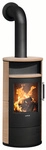 JUSTUS Kaminofen &raquo;Island 5 2.0&laquo;, Coretto, 5 kW - schwarz