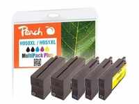 Peach Spar Pack Plus Tintenpatronen kompatibel zu HP No. 950XL, No. 951XL, CN045E*2,