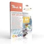 Peach Laminierfolie A4 | 125 mic | 100 St. | selbstklebende R&uuml;ckseite | geeignet