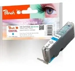 Peach XL-Tintenpatrone cyan kompatibel zu Canon CLI-551XLC, 6444B001