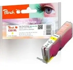 Peach XL-Tintenpatrone gelb kompatibel zu Canon CLI-551XLY, 6446B001