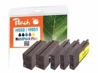 Peach Spar Pack Plus Tintenpatronen kompatibel zu HP No. 950*2, No. 951,...