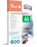 Peach Laminierfolie A3 | 80 mic | 25 St. | gl&auml;nzend | Premiumqualit&auml;t f&uuml;r beste