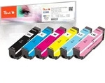 Peach Spar Pack Tintenpatronen HY kompatibel zu Epson No. 24XL, C13T24384010