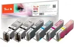 Peach Spar Pack Plus Tintenpatronen XL kompatibel zu Canon PGI-570XL*2, CLI-571XL