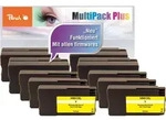 Peach 10er-Pack Tintenpatronen kompatibel zu HP No. 950XL, No. 951XL, CN045A,...