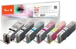 Peach Spar Pack mit grau Tintenpatronen XL-Ergiebigkeit, kompatibel zu Canon