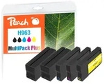 Peach Spar Pack Plus Tintenpatronen kompatibel zu HP No. 963, 6ZC70AE
