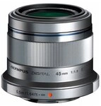 Olympus M.Zuiko Digital 45mm 1.8 silber