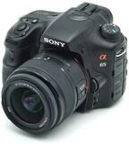 Sony Alpha 65 Geh&auml;use + Sony 18-55mm Sam II 3.5-5.6 #X40217*