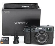 Fujifilm X100VI schwarz + Voigtl&auml;nder 256GB UHS-II ultraschnelle Speicherkarte