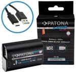 PATONA Platinum Akku mit USB-C Input f&uuml;r Panasonic DMW-BLK22 S5 G9 GH5 GH5S