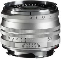 Voigtl&auml;nder Nokton 50mm 1.5 M.C. VM II ASPH silber f&uuml;r Leica M