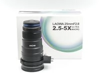 Laowa 25mm 2.8 2.5-5X Ultra-Macro f&uuml;r Sony E-Mount, Ausstellungsst&uuml;ck #**