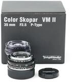 Voigtl&auml;nder Color Skopar 35mm 2.5 VM Typ II Pancake f&uuml;r Leica M