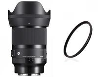 Sigma 303965, Sigma Art 35mm 1.4 DG DN f&uuml;r Sony E-Mount + BMC 67mm Slim UV-Filter