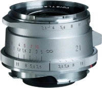 Voigtl&auml;nder Color Skopar 21mm 3.5 VM asph. Type II silber f&uuml;r Leica M