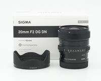 Sigma 49B969, Sigma Contemporary 20mm 2.0 DG schwarz f&uuml;r L-Mount