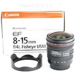 Canon EF 8-15mm 4.0 L Fisheye USM Ausstellungsst&uuml;ck #48262**