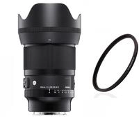 Sigma Art 50mm 1.4 DG DN f&uuml;r Sony E-Mount + V.M.C. Slim UV Filter 72mm