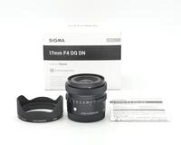 Sigma 41B965, Sigma Contemporary 17mm 4.0 DG schwarz f&uuml;r Sony E-Mount