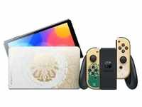 0 Nintendo Switch OLED Zelda Tears of the Kingdom-Edition weiß-gold