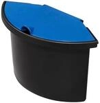 helit M&uuml;lleimer-Einsatz 2,0 l schwarz, blau