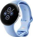 Google Pixel Watch 2 (WiFi) Sportarmband 41mm, silber/bay