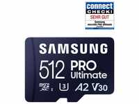 Samsung PRO Ultimate microSD-Speicherkarte inkl. SD Adapter - 512 GB...