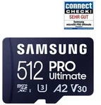 Samsung MB-MY512SA/WW, Samsung PRO Ultimate microSD-Speicherkarte inkl. SD Adapter - Samsung MB-MY512SA/WW, Samsung PRO Ultimate microSD-Speicherkarte inkl. SD Adapter -