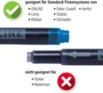 ONLINE&reg; Tintenpatronen f&uuml;r F&uuml;ller nachtblau
