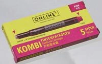 ONLINE&reg; Tintenpatronen f&uuml;r F&uuml;ller pink