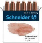 Schneider Tintenpatronen f&uuml;r F&uuml;ller cognac