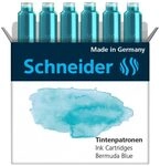 Schneider Tintenpatronen f&uuml;r F&uuml;ller Bermuda Blue