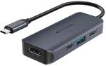 Hyper&reg; HyperDrive EcoSmart&trade; Gen.2 Universal USB-C&reg; 4-in-1 Hub w 100 W PD Power