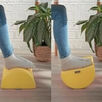 LEITZ Fu&szlig;st&uuml;tze Ergo Cosy Polyester/Schaumstoff gelb
