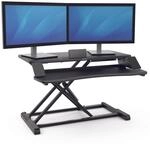 Fellowes Monitorst&auml;nder Corsivo Sitz-Steh Workstation schwarz
