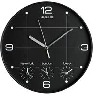 UNiLUX Wanduhr Ontime, &Oslash; 30,50 cm, schwarz