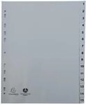 Exacompta Ordnerregister Vollformat 1-15 DIN A4