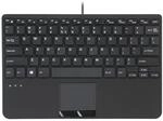 Perixx PERIBOARD-525 kabelgebundene Mini Tastatur - QWERTZ DE - schwarz