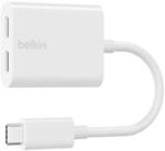 Belkin RockStar&trade; 60 W 2x USB-C Audio- und Ladeadapter, wei&szlig;