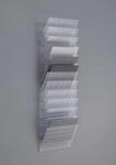 DURABLE FLEXIBOXX Wandprospekthalter DIN A4 12-Fach transparent