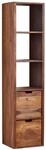 WOHNLING WL6.522 Wandregal mit Schubladen Sheesham 35 cm x 30 cm x 150 cm